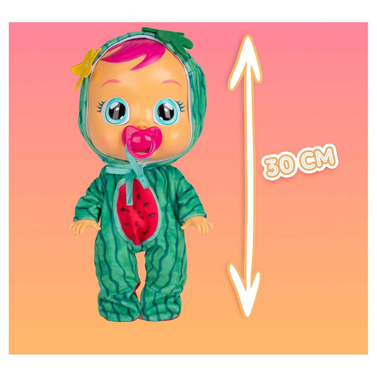 IMC TOYS Cry Babies Poupée Bébé Tutti Frutti - Mel