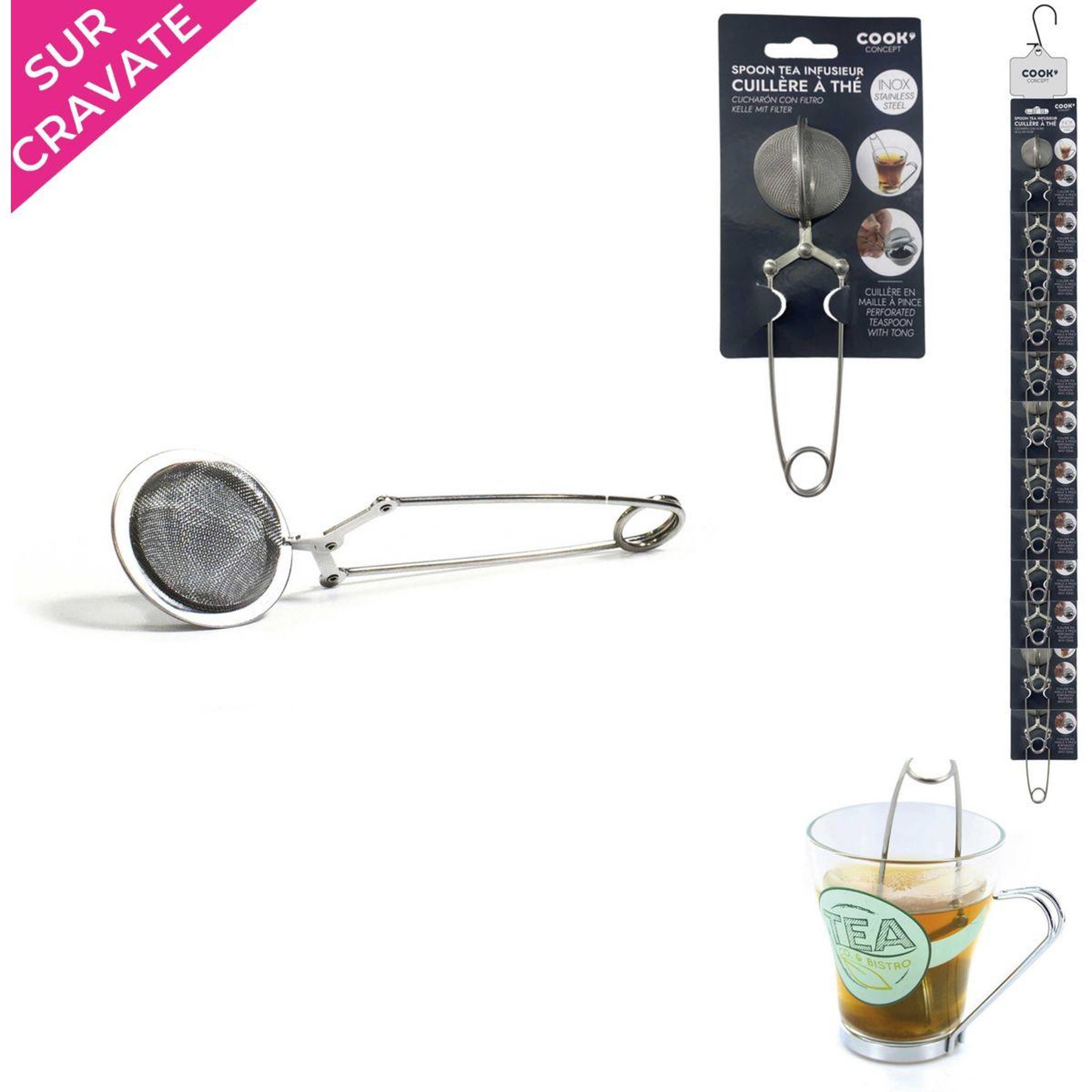 Voir la diapositive 5 : COOK CONCEPT Infuseur à thé ka1436