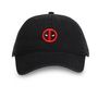Voir la diapositive 2 : CAPSLAB Casquette homme Dad Cap Marvel Deadpool Capslab