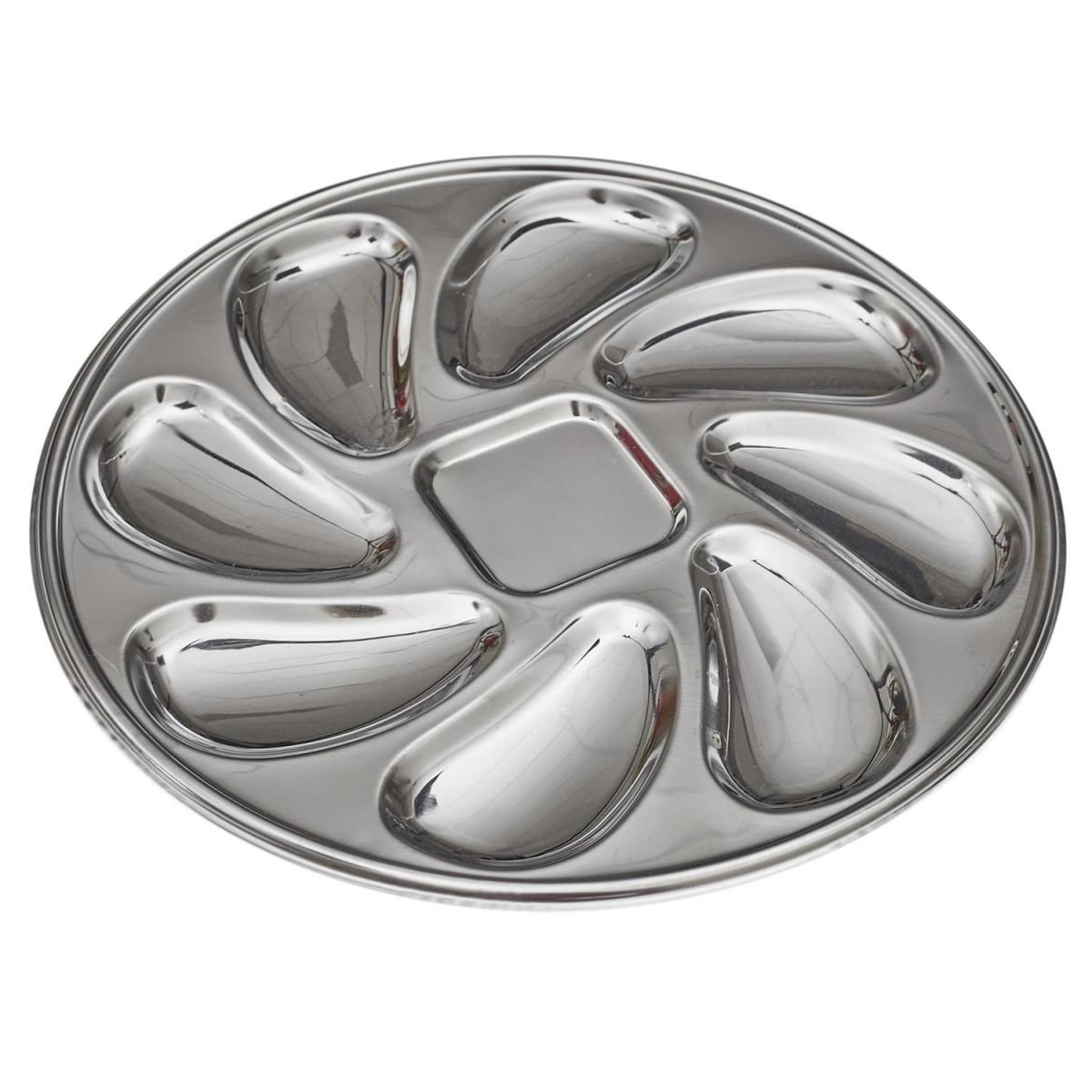 Voir la diapositive 2 : COOK CONCEPT Coffret à huître  9 pièces  23cm gris