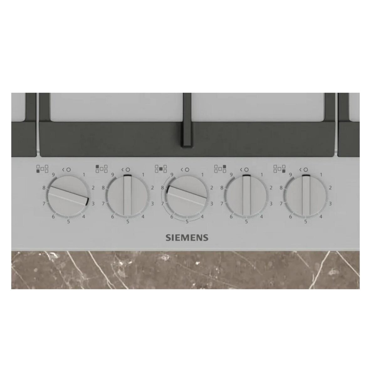 Siemens Table de cuisson gaz 90cm 5 feux 12500w - EC9A5RI90