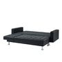 Voir la diapositive 6 : Canapé d'angle convertible réversible 4 places simili LUXOR XXL