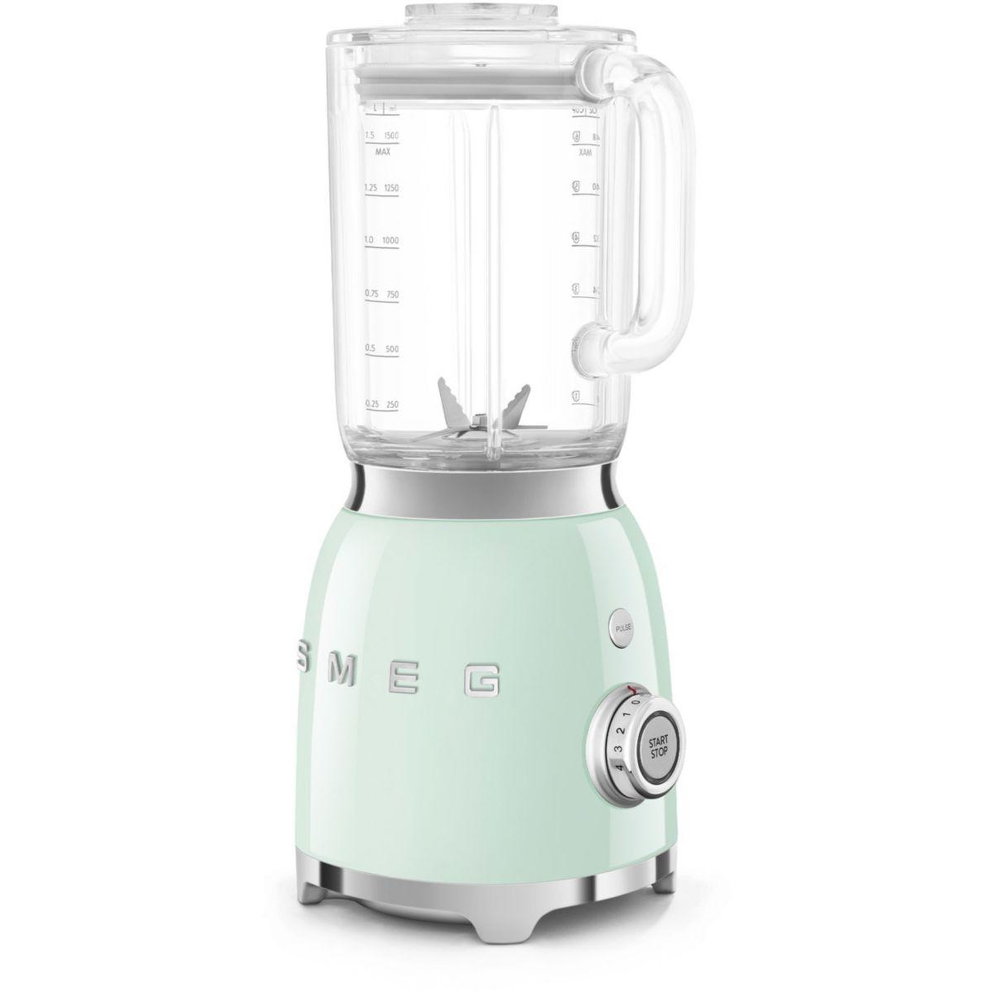 Voir la diapositive 2 : SMEG Blender blf03pgeu vert d'eau