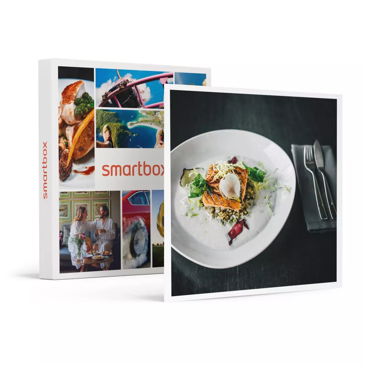 Smartbox Carte Cadeau Gastronomie - 40€ - Coffret Cadeau Multi-thèmes