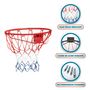 Voir la diapositive 4 : BUMBER Arceau de Basket-Ball mural MALIBU Diamètre 45 cm et filet – fixation murale incluse