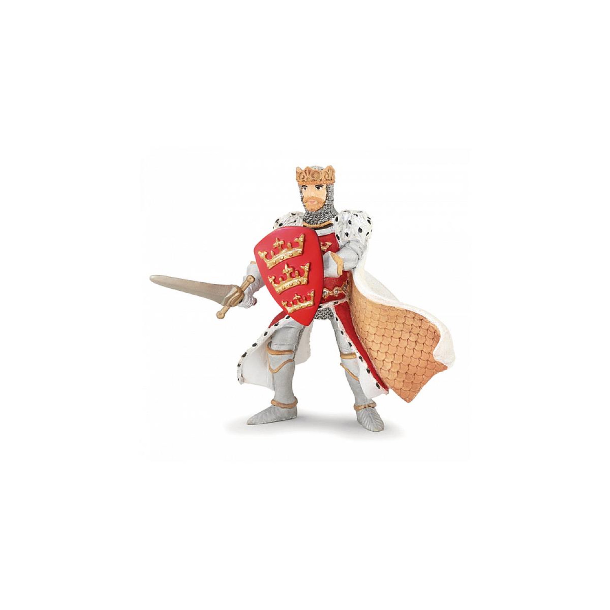 Papo 39950 Chevalier Roi Arthur rouge