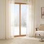 Voir la diapositive 3 : ATMOSPHERA Rideau Voilage Floqué  Fred  140x240cm Beige