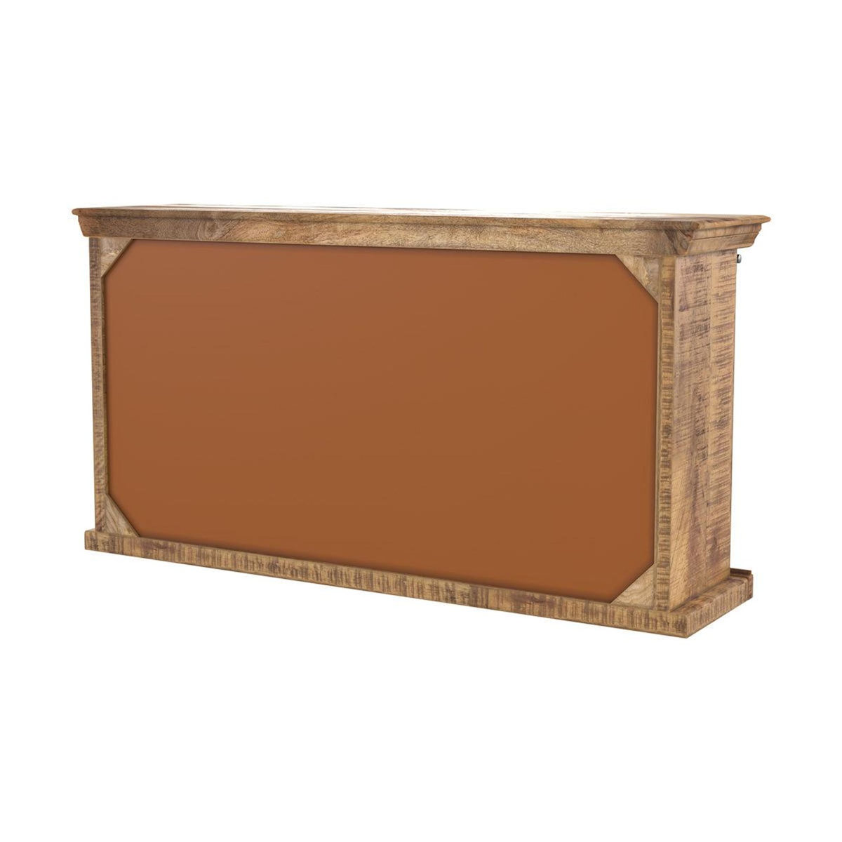 Rendez vous déco Buffet en bois 3 tiroirs 2 portes coulissantes en métal-Tabuk
