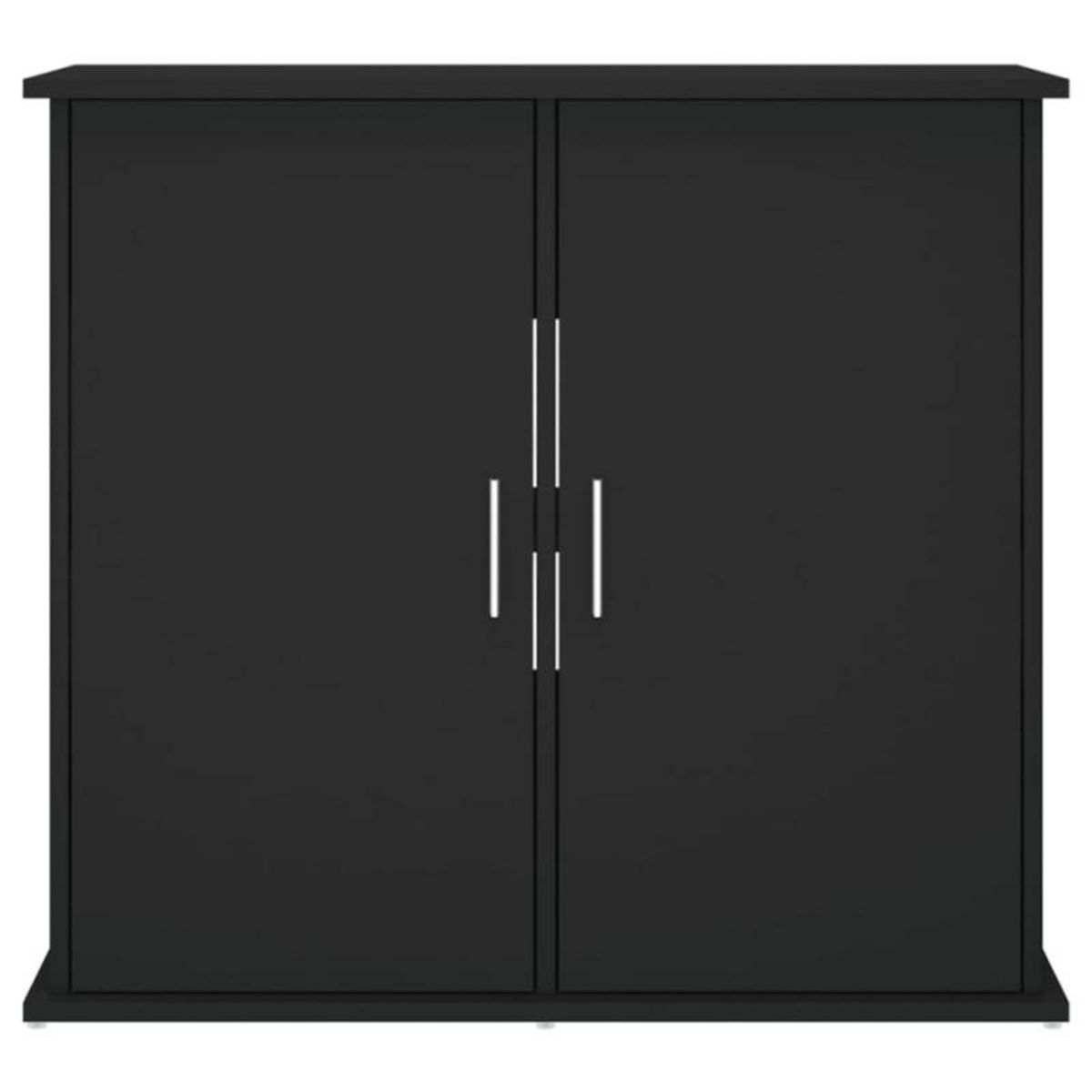 VIDAXL Support pour aquarium noir 81x36x73 cm bois d ingénierie