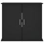 Voir la diapositive 5 : VIDAXL Support pour aquarium noir 81x36x73 cm bois d ingénierie