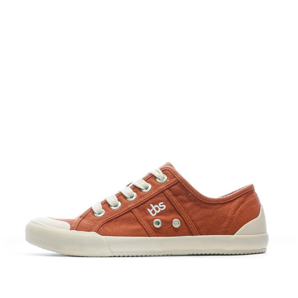 TBS Baskets en toile Terracotta Femme TBS Opiace