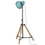 Voir la diapositive 5 : VIDAXL Lampadaire 25 W bleu delave 75x75x90-150 cm E27