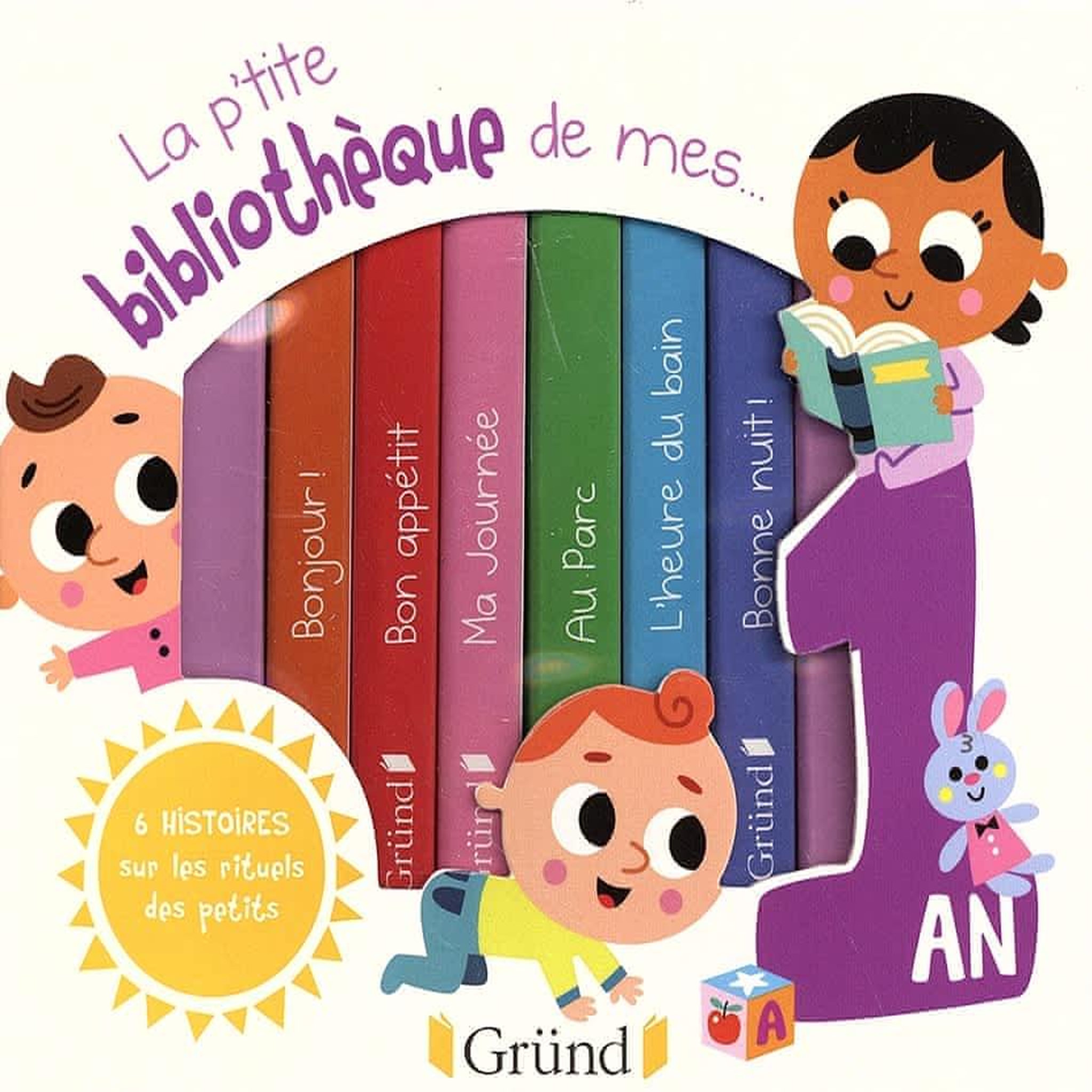 LA P'TITE BIBLIOTHEQUE DE MES 1 AN. COFFRET EN 6 VOLUMES, Americo Tiago