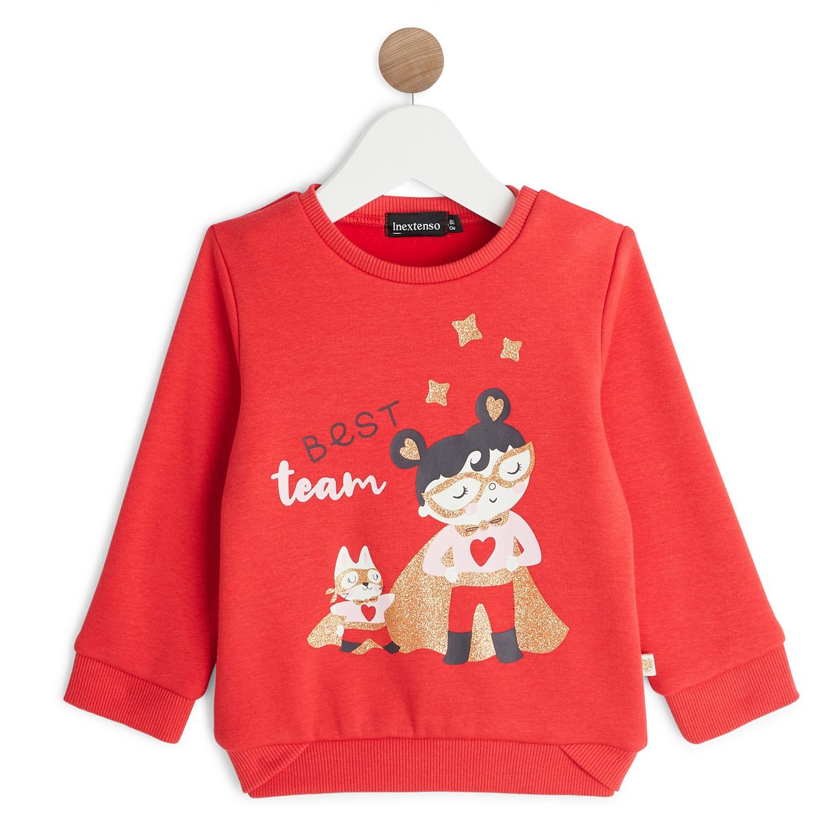 INEXTENSO Sweat molleton bébé fille