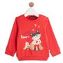 Voir la diapositive 1 : INEXTENSO Sweat molleton bébé fille