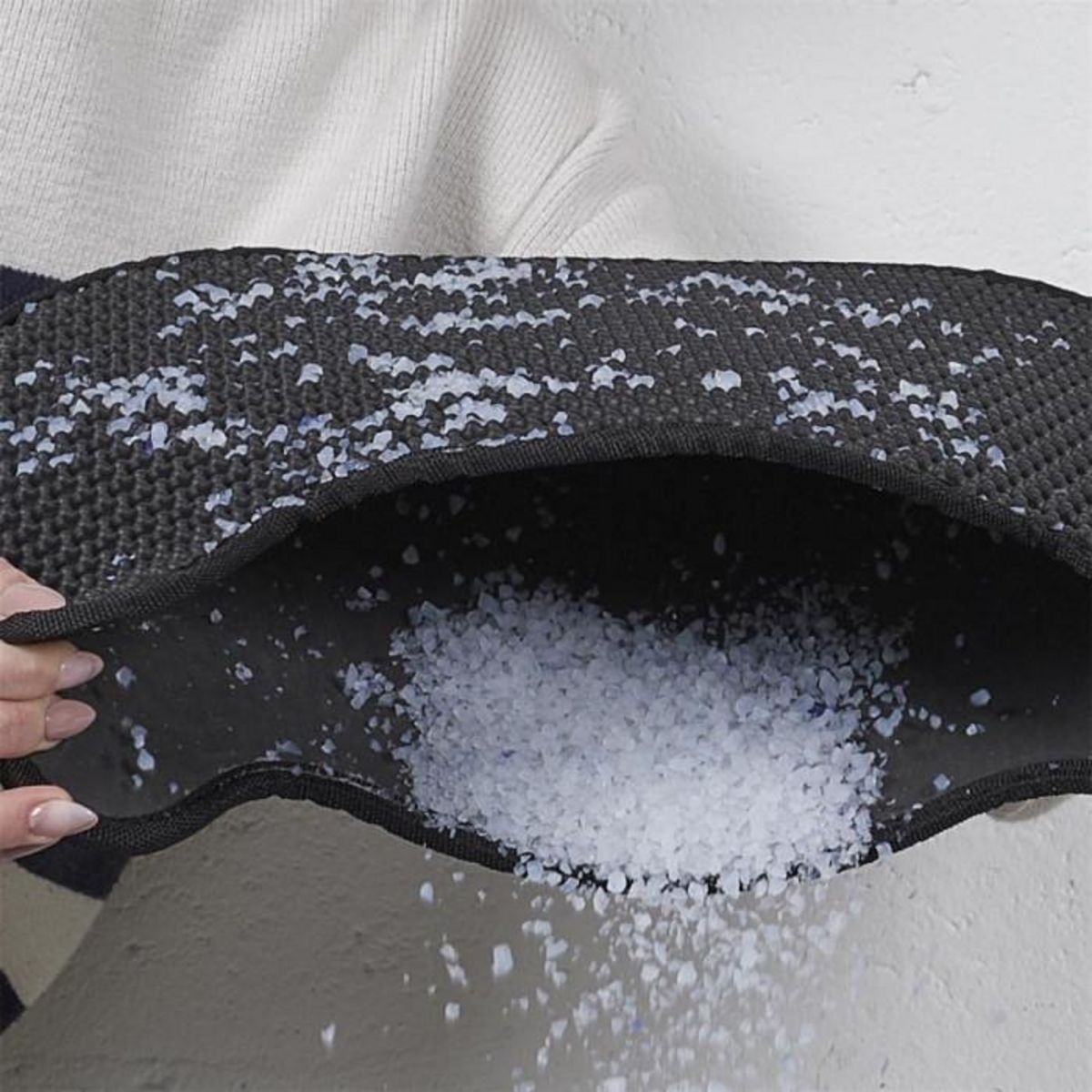 Paris Prix Tapis pour Litière  Chat  50cm Noir