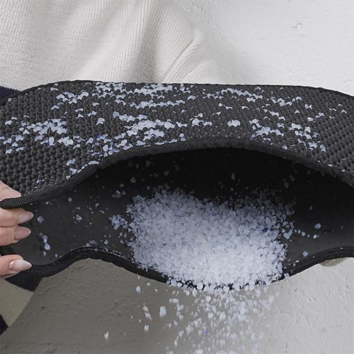 Paris Prix Tapis pour Litière  Chat  50cm Noir