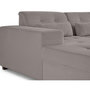 Voir la diapositive 6 : LISA DESIGN Vermont - canapé d'angle gauche - 4 places - convertible avec coffre - en velours côtelé