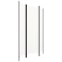 Voir la diapositive 2 : VIDAXL Cloison de separation 3 panneaux Blanc 150x180 cm