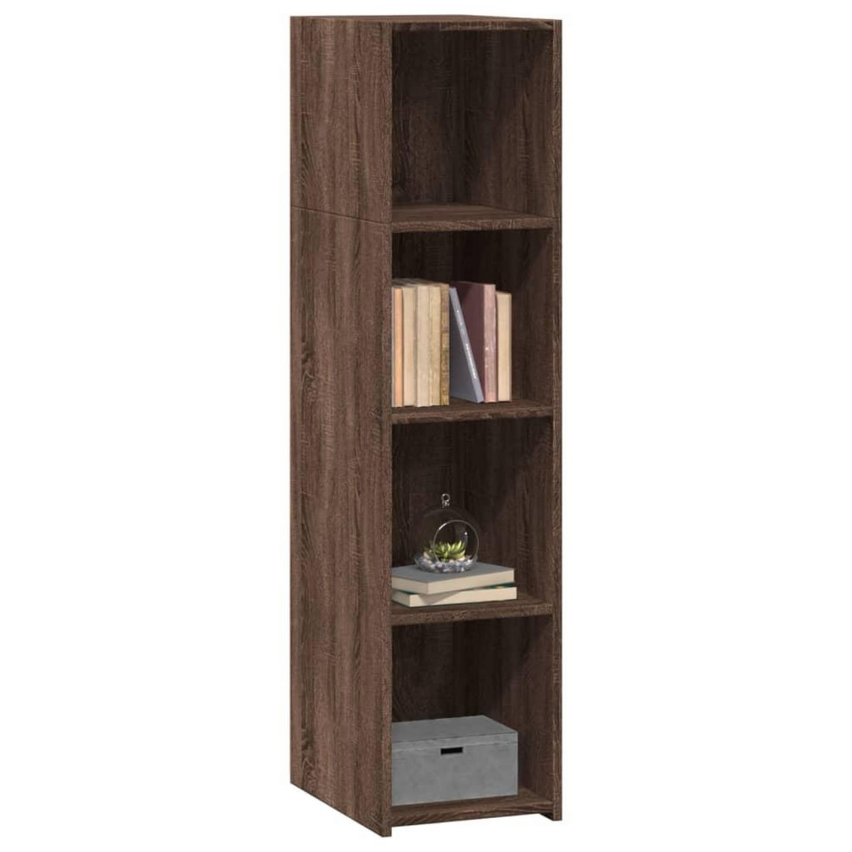 VIDAXL Buffet chene marron 30x41x124 cm bois d'ingenierie