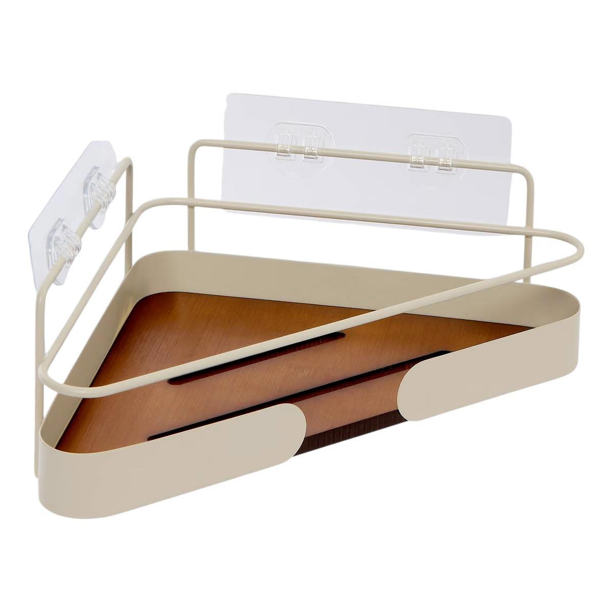 FIVE Étagère d'angle de douche  argiléo  28cm beige