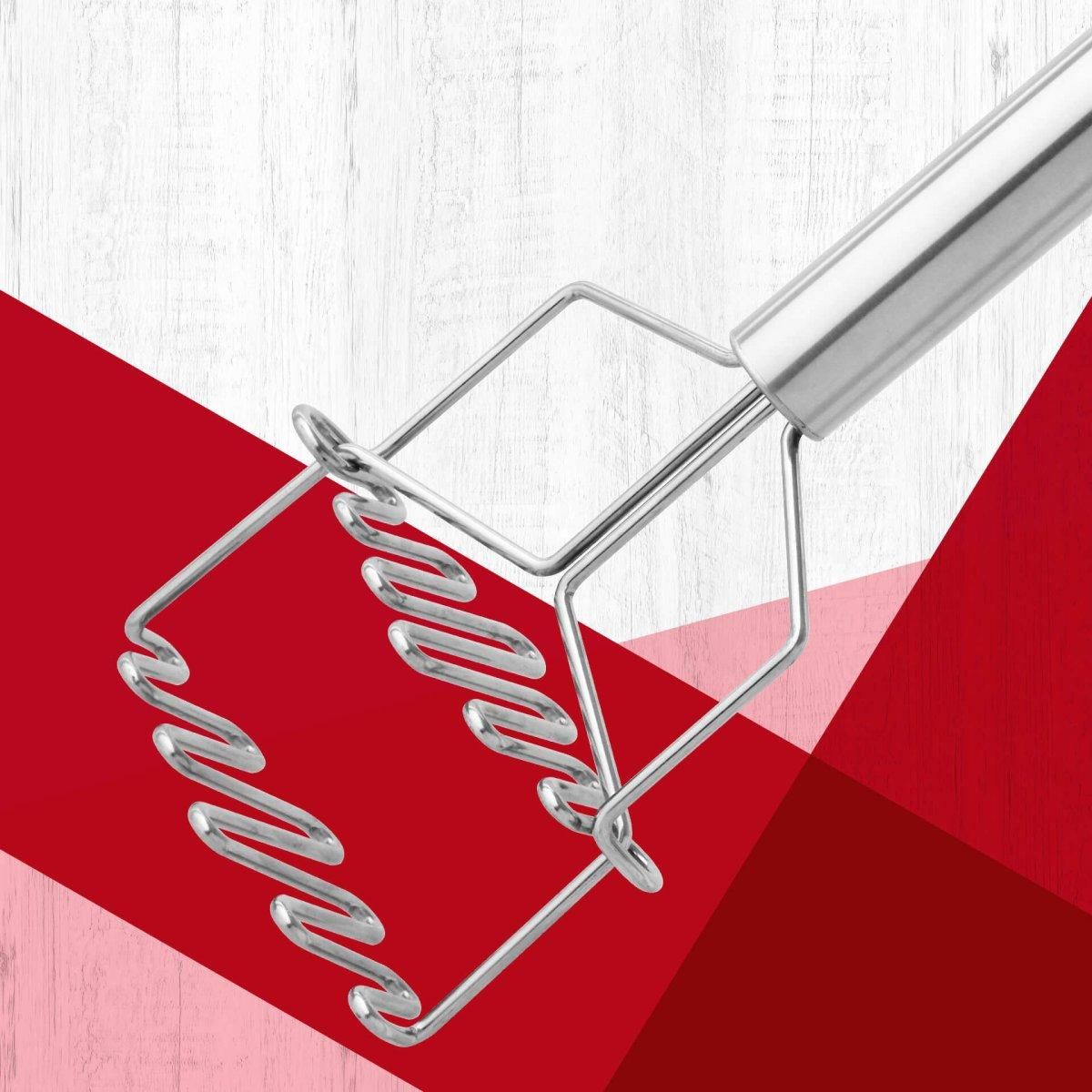 Fackelmann Presse-purée avec double fonction de broyage en inox Fackelmann