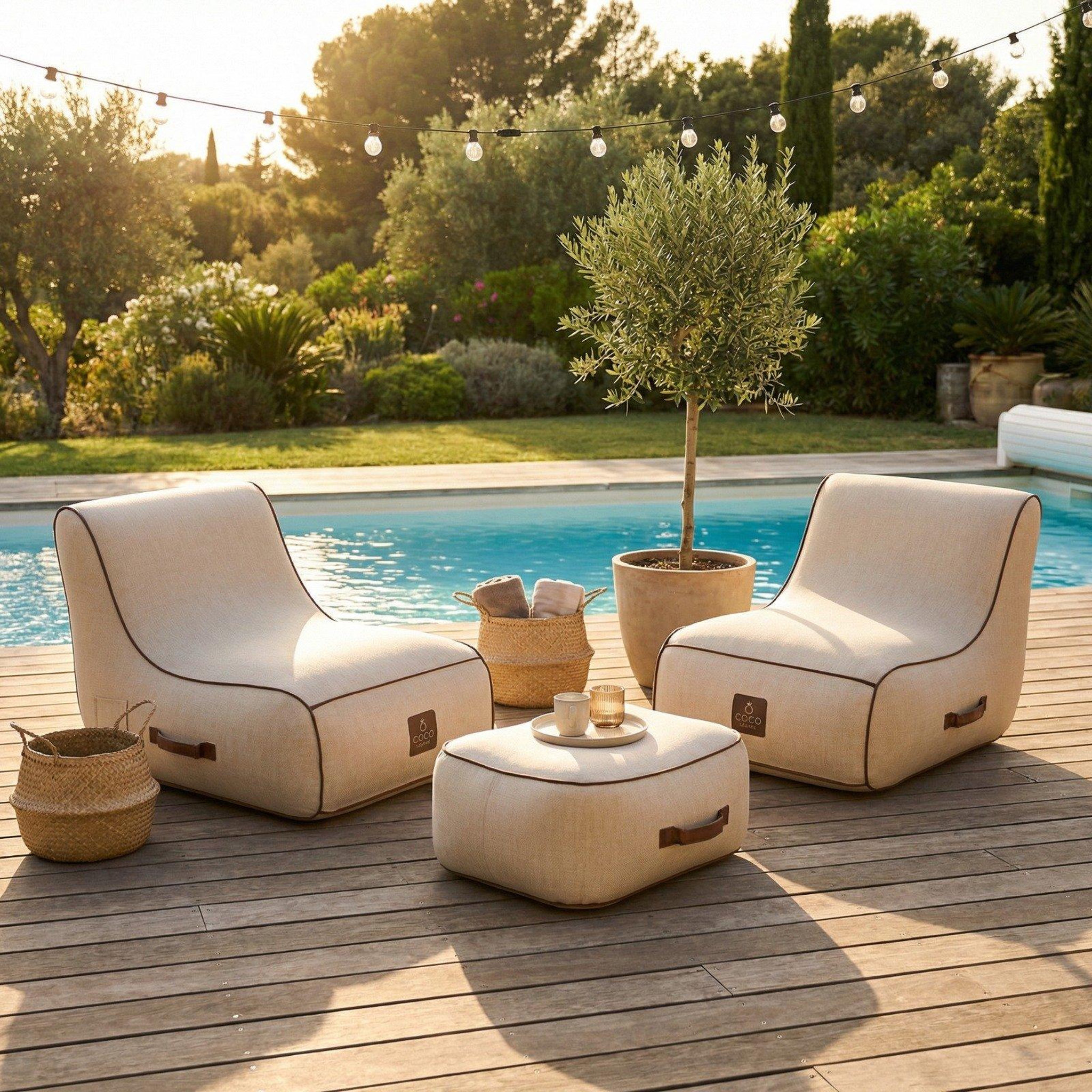 Voir la diapositive 3 : COCO LOUNGE Coco Lounge Fauteuil gonflable RIVIERA - Plusieurs coloris disponibles