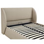 Voir la diapositive 4 : BEST MOBILIER Florina - lit coffre - 180x200 cm - sommier inclus - en tissu