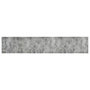Voir la diapositive 2 : VIDAXL Tapis de cuisine lavable impression beton 60x300 cm velours