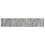 Voir la diapositive 2 : VIDAXL Tapis de cuisine lavable impression beton 60x300 cm velours