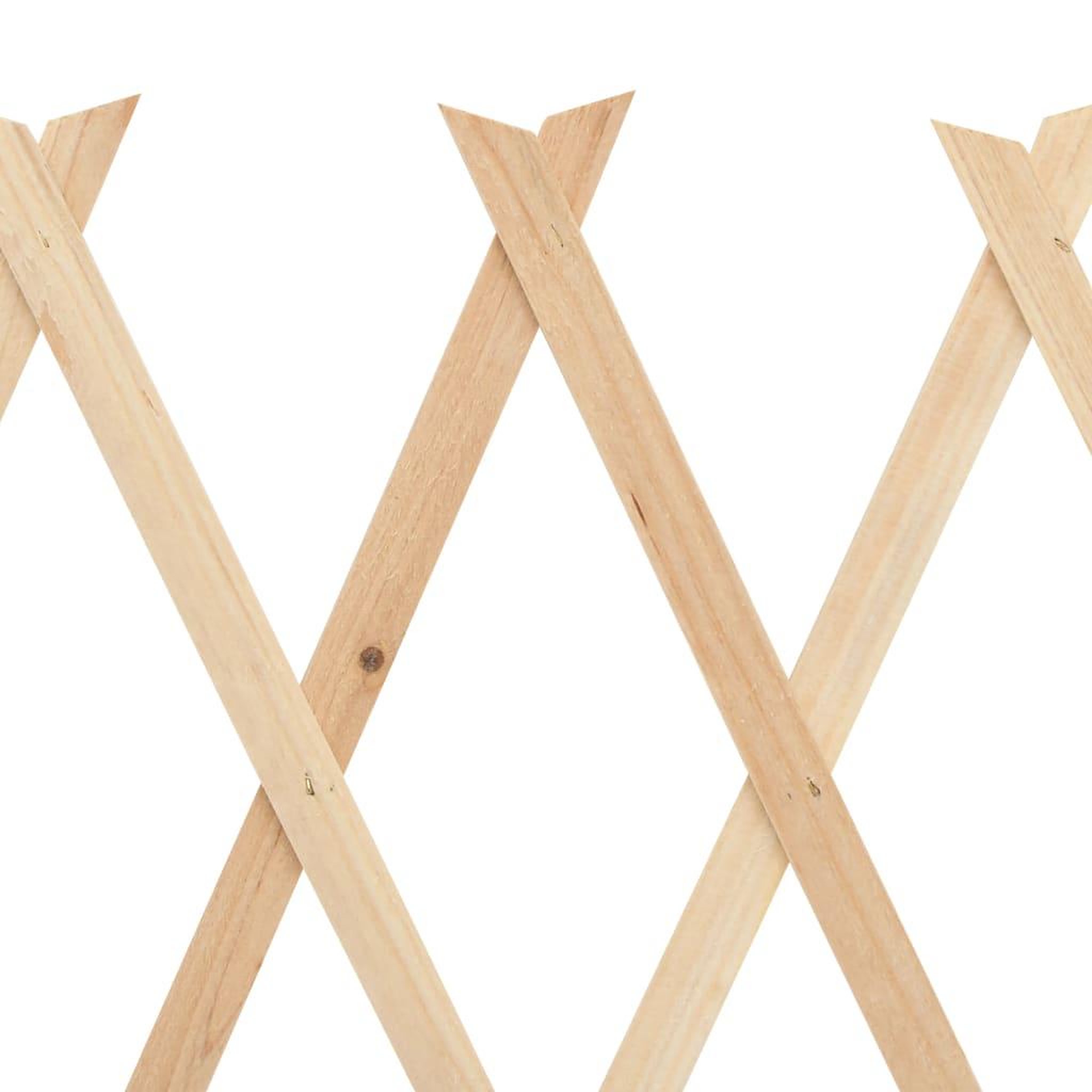 Voir la diapositive 5 : VIDAXL Cloture a treillis 5 pcs Bois de sapin 180x30 cm