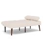 Voir la diapositive 2 : BEST MOBILIER Philae - canapé convertible clic-clac 2 places - en simili