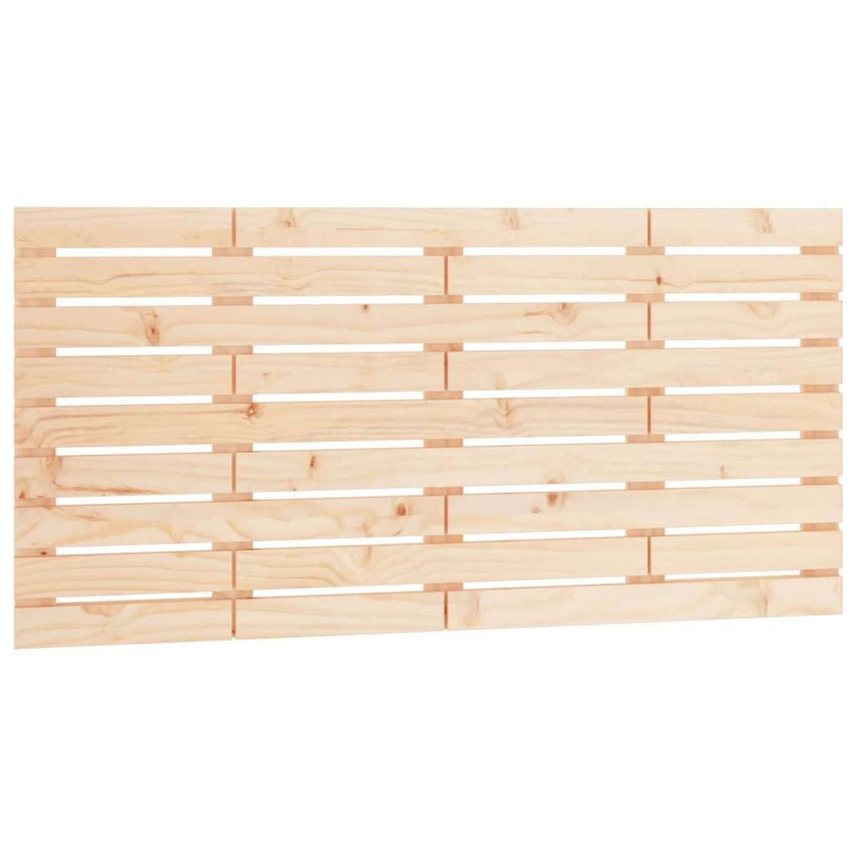 VIDAXL Tete de lit murale 156x3x63 cm Bois massif de pin