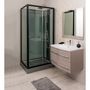 Voir la diapositive 3 : AQUA+ Cabine de douche rectangulaire Astoria - 100x80x225