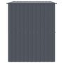 Voir la diapositive 4 : VIDAXL Niche pour chien avec toit anthracite acier galvanise