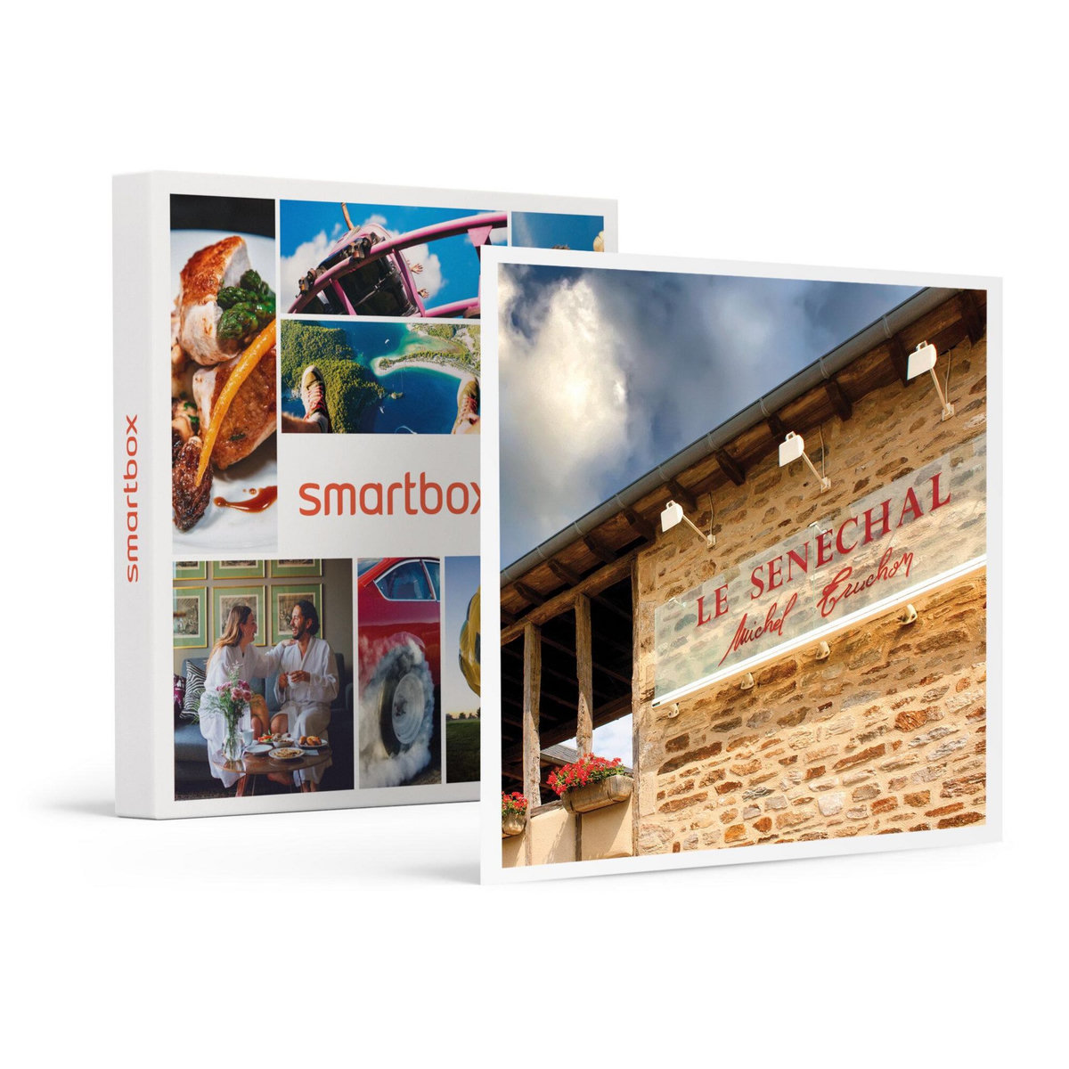 Smartbox Adresses primées : dîner 3 plats au restaurant Le Sénéchal près de Rodez - Coffret Cadeau Gastronomie