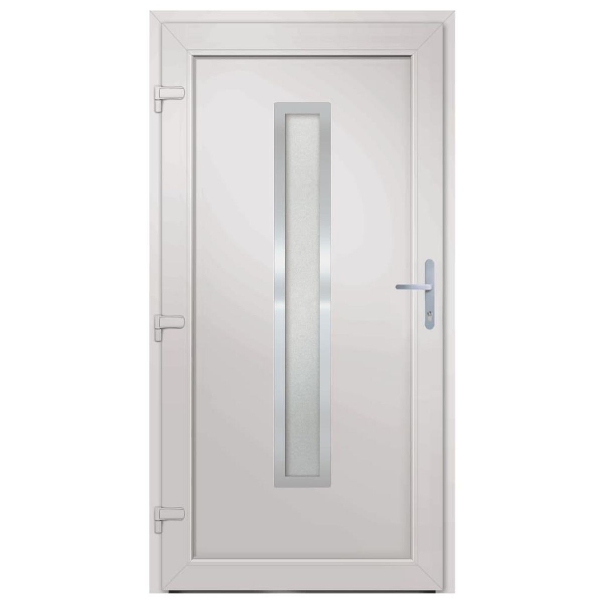 VIDAXL Porte d'entree Blanc 98x200 cm PVC