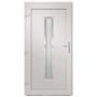 Voir la diapositive 5 : VIDAXL Porte d'entree Blanc 98x200 cm PVC