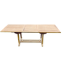 Voir la diapositive 6 : CONCEPT USINE Table rectangulaire + 10 chaises KAJANG