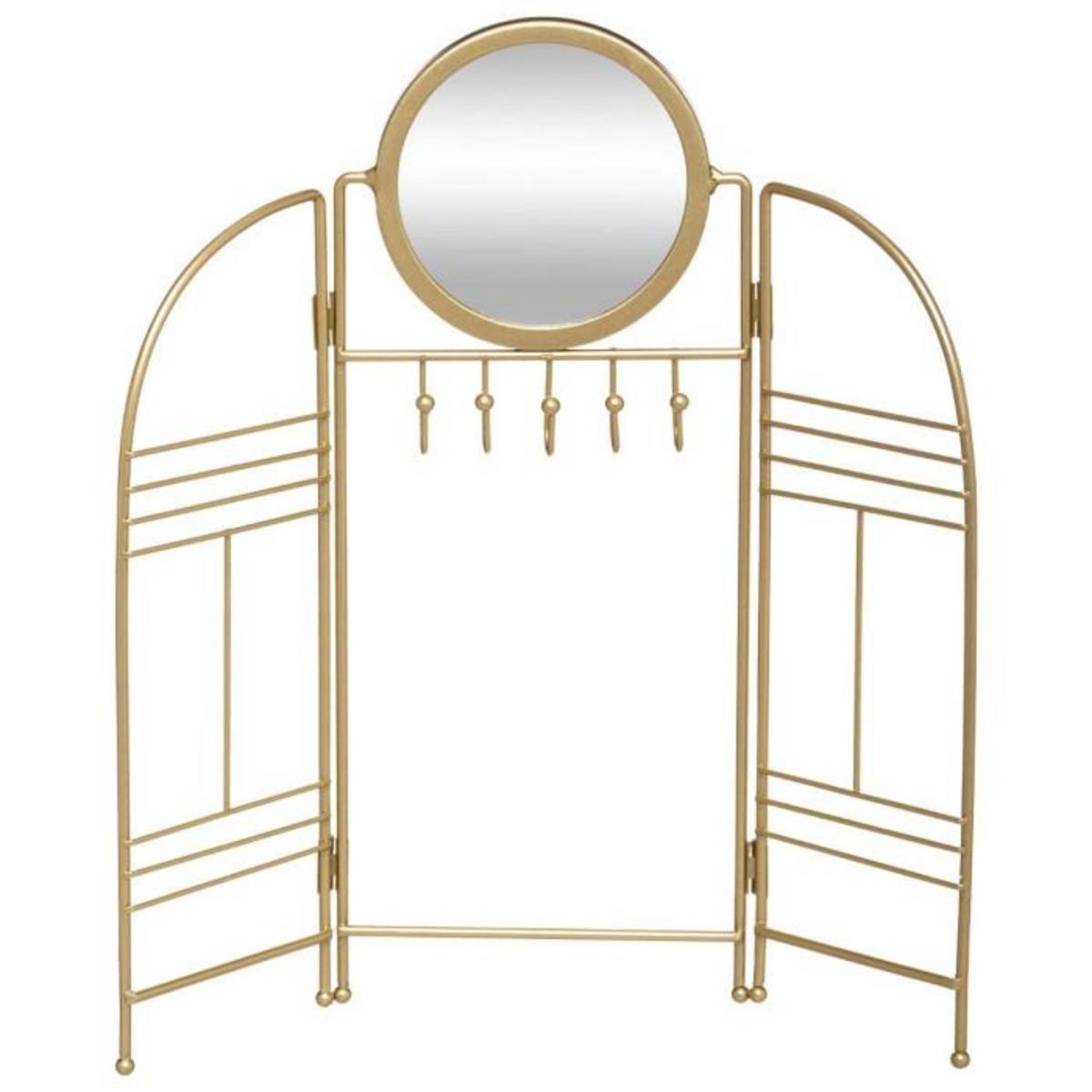 ATMOSPHERA Porte-Bijoux en Métal Design  Feel  33cm Or