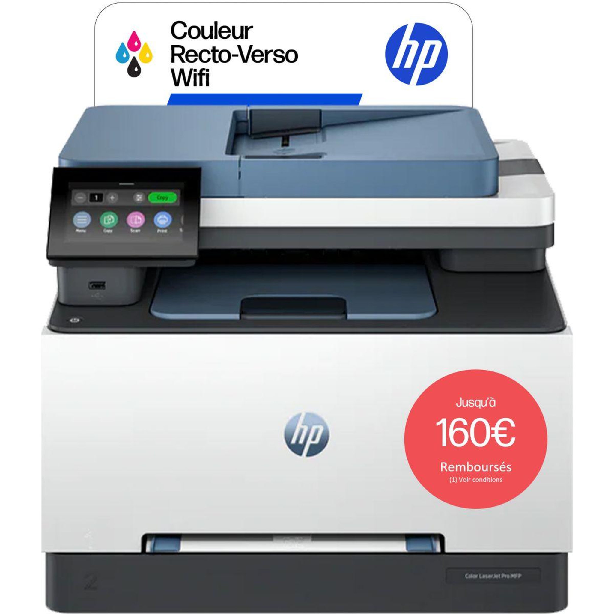 HP Imprimante multifonction color laserjetpro mfp 3302sdw