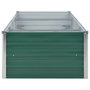Voir la diapositive 4 : VIDAXL Lit sureleve de jardin Acier galvanise 240x80x45 cm Vert