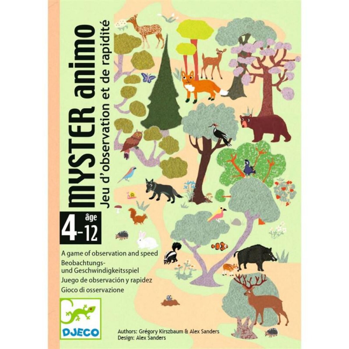 Djeco Jeu d ambiance Djeco Myster Animo