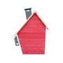 Voir la diapositive 3 : Habitat et Jardin Maisonnette  Lilou  - 119.5 x 156 x 102 cm - Rouge/Gris