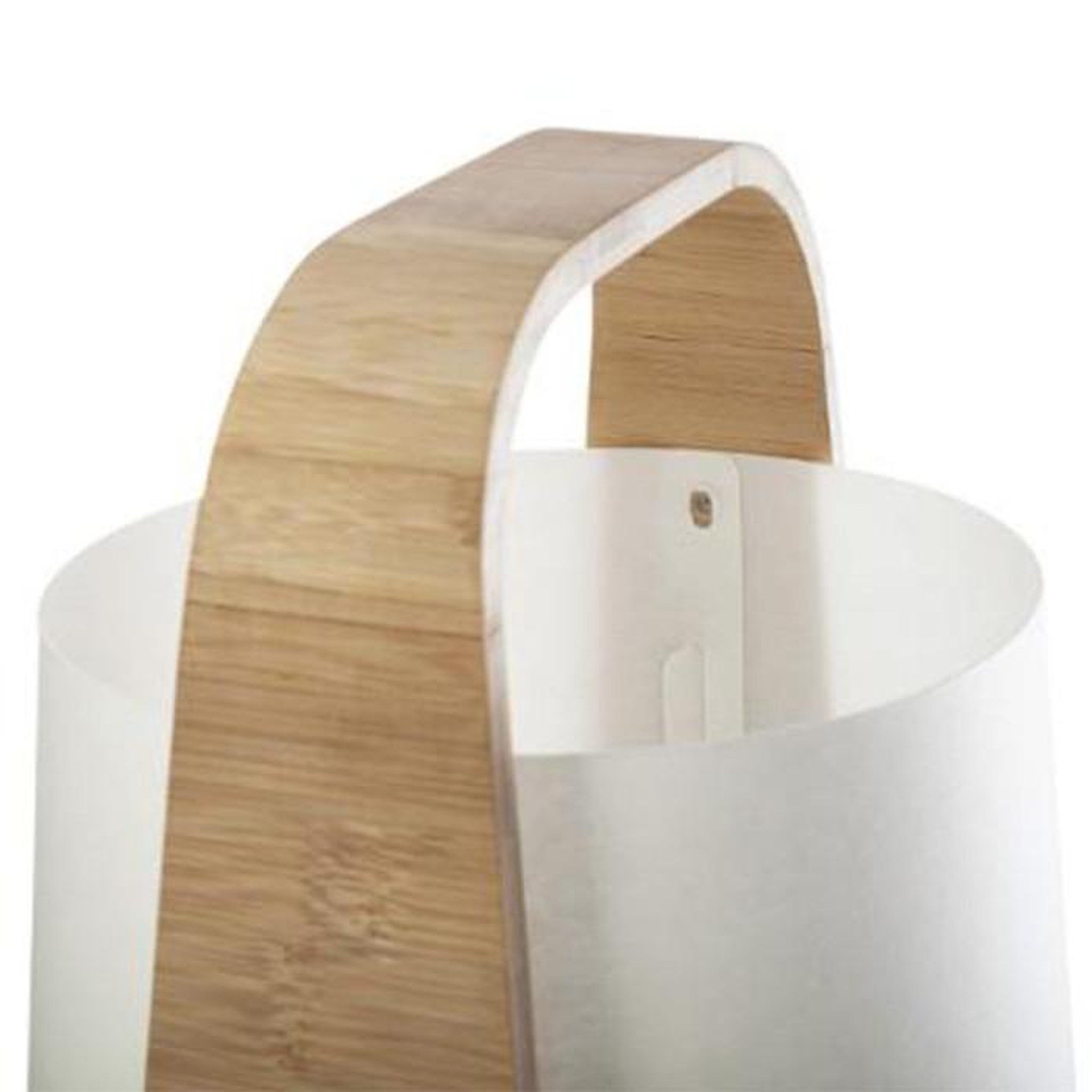 Voir la diapositive 3 : ATMOSPHERA Lampe à poser design  bambou  35cm naturel