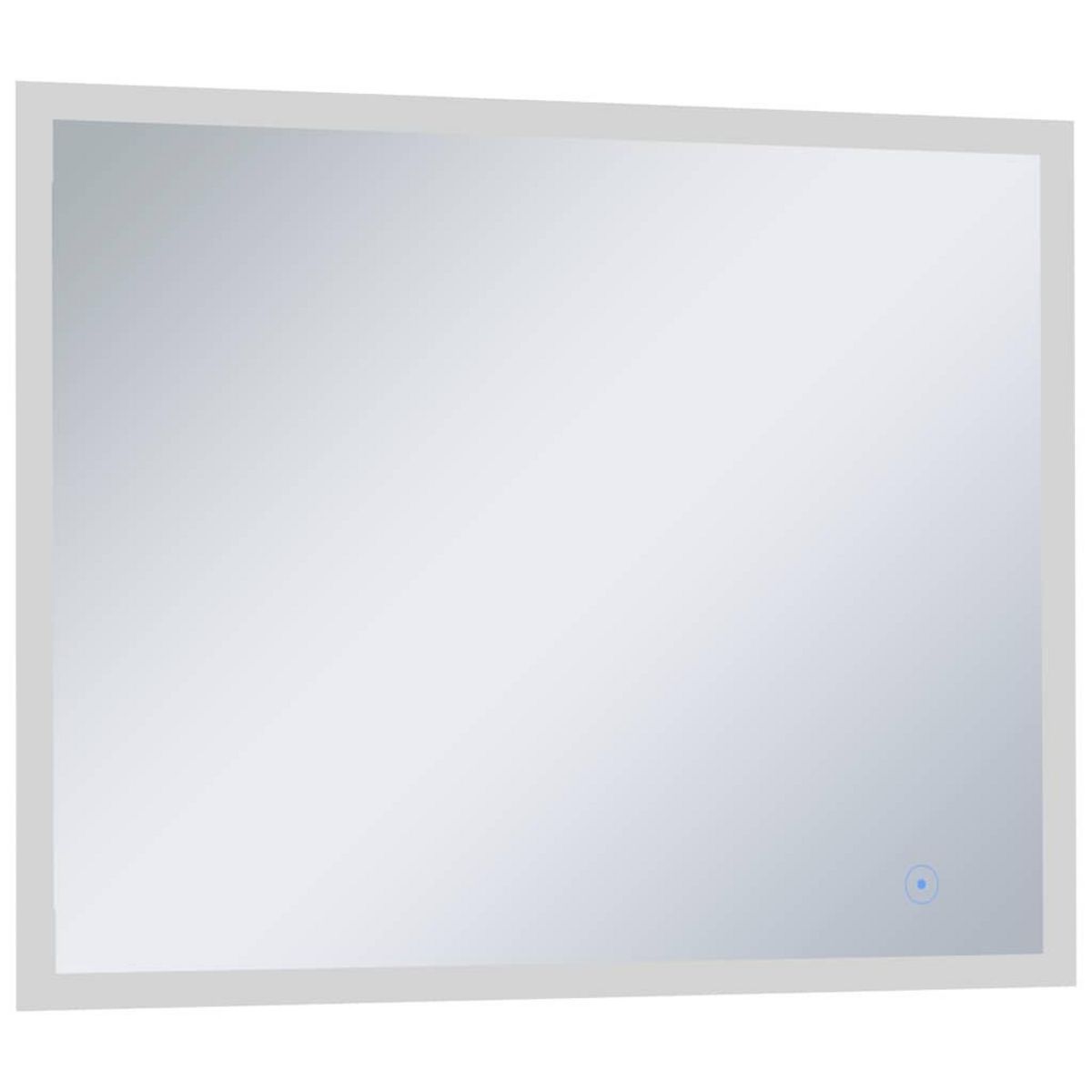 VIDAXL Miroir mural a LED de salle de bain et capteur tactile 80x60 cm