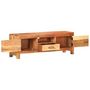 Voir la diapositive 2 : VIDAXL Meuble TV 116x30x40 cm Bois d'acacia massif