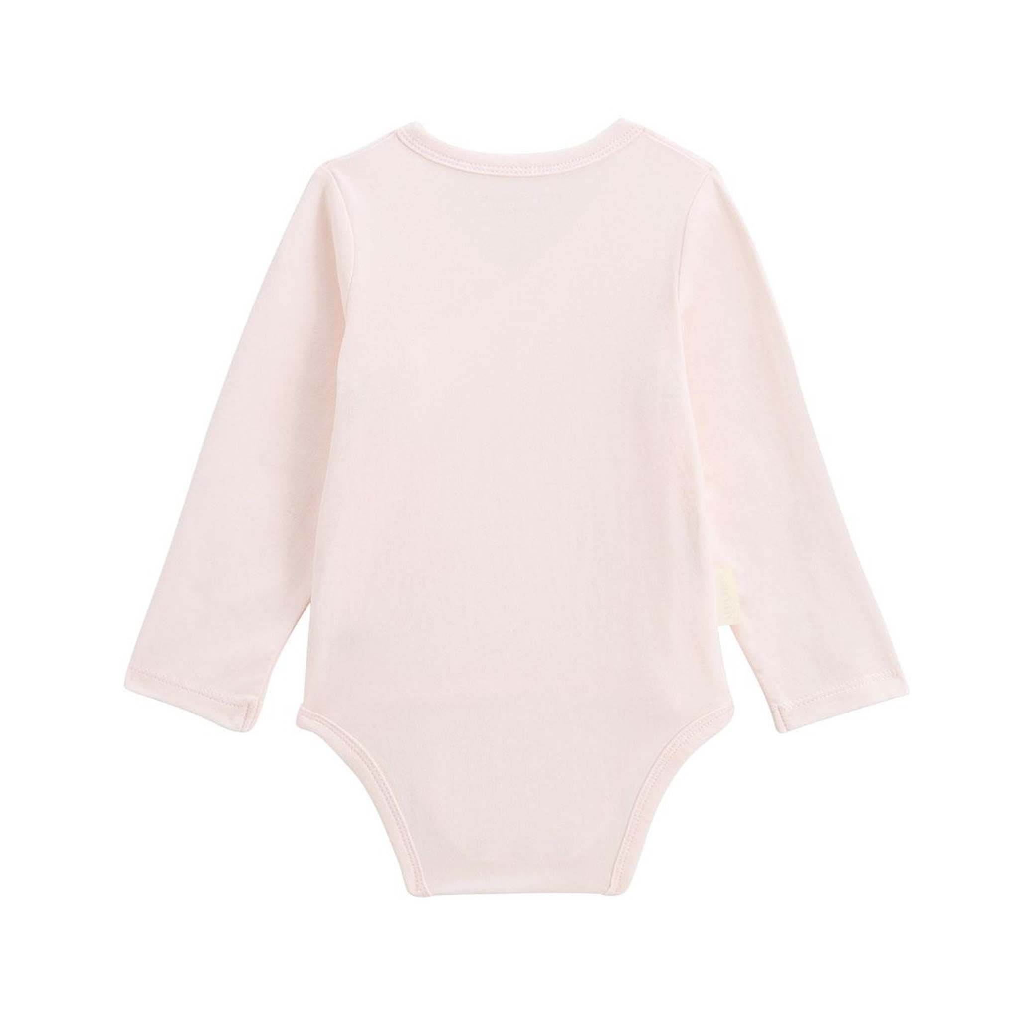 Voir la diapositive 4 : Petit Béguin Lot de 5 bodies bébé manches longues ouverture croisée louison
