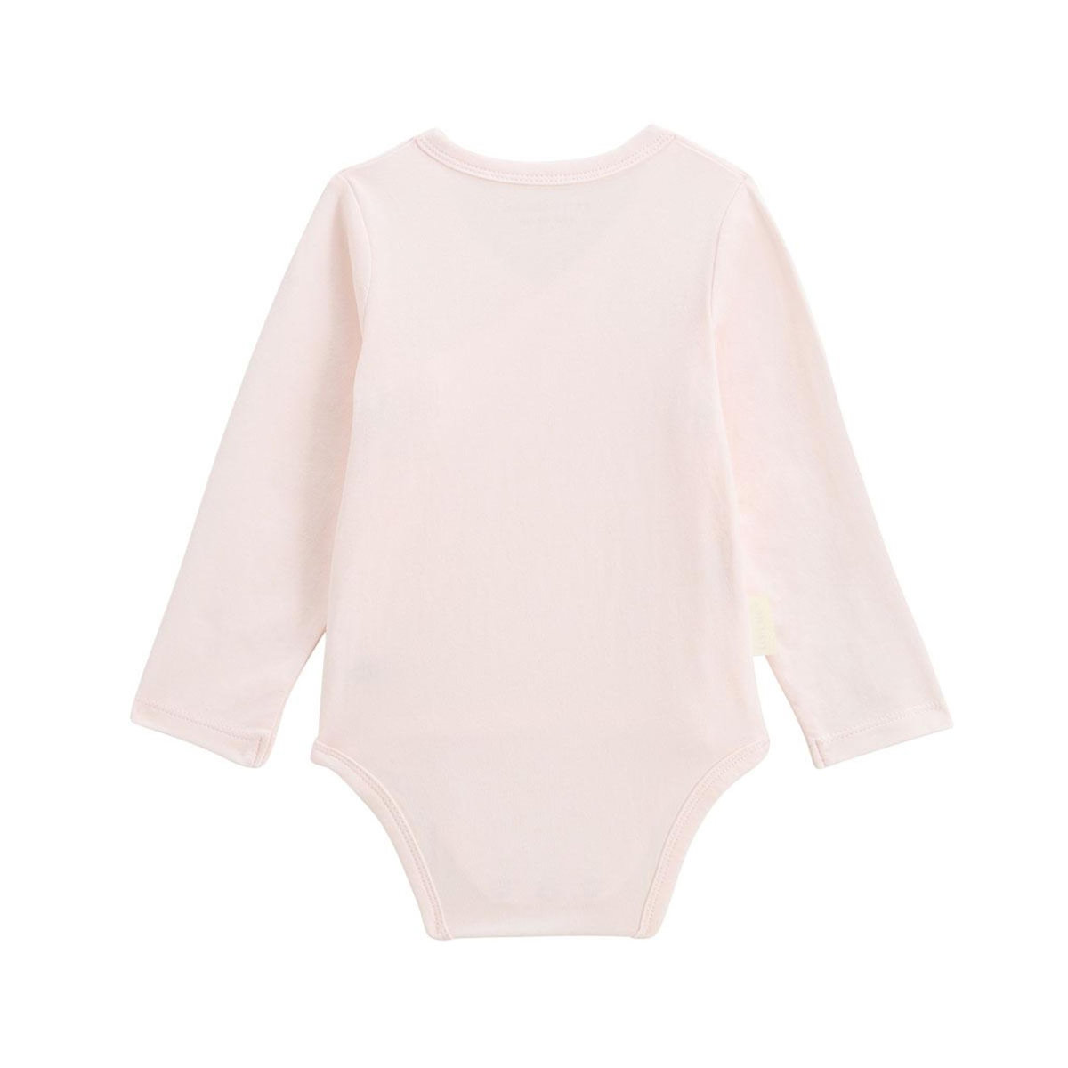 Petit Béguin Lot de 5 bodies bébé manches longues ouverture croisée Louison