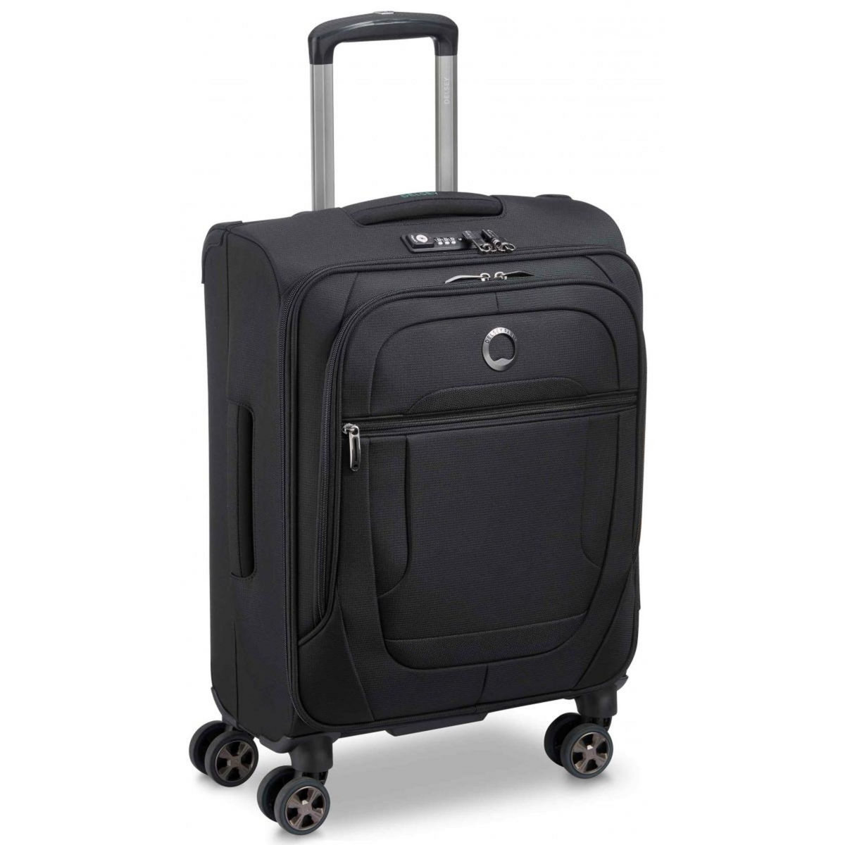 Delsey Valise cabine souple slim Helium DLX TSA 55cm